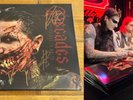 Motionless In White Signed Decades RARE Black/Ruby Galaxy Colored Vinyl LP
