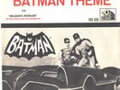 NELSON RIDDLE-RARE PICTURE SLEEVE + 45--(BATMAN THEME)--PS--PIC--SLV