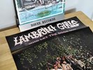 LAMBRINI GIRLS Who Let The Dogs Out BLACK Vinyl + SIGNED Print + PROMO POSTER NM