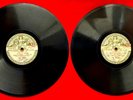 2 COLUMBIA - FONOTIPIA 10.5 IN 78 RPM RECORDS 62301 & 39695, 39439 & 39440