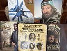WANTED  THE OUTLAWS, Waylon Jennings, Willie Nelson LOT-OF-5
