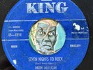 HEAR Moon Mullican 45 Seven Nights To Rock / Honolulu Rock-A rockabilly bopper