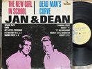 JAN & DEAN - DEAD MAN'S CURVE - LIBERTY PROMO LP vinyl album new girl in school