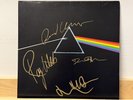 PINK FLOYD - The Dark Side of the Moon Album Cover - Autographed Signed Vinyl LP