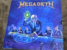 LP MEGADETH Rust In Peace 1990 First Pressing Insert HEAR