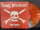 Teenage Bottlerocket Sick Sesh  LP Colored Vinyl Album Record Orange NM