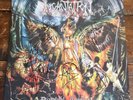 INCANTATION Diabolical Conquest AUTOGRAPH 2013 2xLP VINYL Record ALBUM VG+ USED