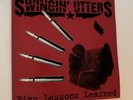SWINGIN' UTTERS LP Five Lessons Learned black vinyl Fat Wreck Cords w/insert
