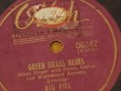 Big Bill Broonzy Okeh 6242 Keys To The Highway Green Grass Blues 78 RPM Shellac