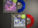 Star Wars A New Hope & Empire Strikes Back 7” Vinyl ASDA Exclusive Red Blue