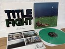 Title Fight Floral Green Vinyl Record (2012) First Pressing Green Vinyl LP