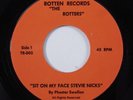 Punk 45 ROTTERS Sit On My Face Stevie Nicks ROTTEN VG+ HEAR q