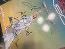 Kylie Minogue Signed - Tension II Crystal Clear Vinyl + Signed Art Print