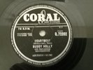 BUDDY HOLLY EVERYDAY/HEARTBEAT 78 UK CORAL LABEL PLEASE READ LISTING