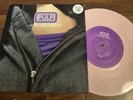 Pulp Something Changed Pink 7” Vinyl RARE  EX/EX  HYPE STICKER