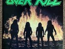 Overkill Feel the Fire 1985 U.S RE w/ Barcode Insert + 2 original xtras Vg+\Vg+