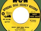 CECIL CAMPBELL Rock and Roll Fever / Rocking Guitar 45rpm MGM 1957 rockabilly