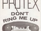 PROTEX Don't Ring Me Up 45 Single w) P/S Early UK PUNK 1979