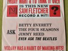 Sam Fletcher. I'd Think It Over / Friday Night. Tollie Promo With Pic Sleeve