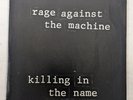 Rage Against The Machine Killing In The Name White Marbled Vinyl 7