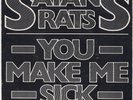 SATANS RATS You Make Me Sick / Louise 45 PUNK ROCK UK Import 1978 w) ORIG P/S