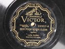 Luke Jordan - Pick Poor Robin Clean - VICTOR 20957 V