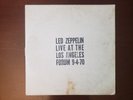 Led Zeppelin Live Los Angeles Forum 9-4-70 Rubber Dubber 70-007 2LP VG+ Rare
