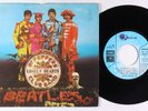 Beatles Picture Sleeve 45 - Sgt. Pepper's Lonely Hearts Club - Parlophone IT VG+
