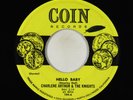 Rockabilly 45 - Charlene Arthur & The Knights - Hello Baby - Coin