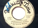 THE UPRISING MAYTONE- UNCHANGABLE LOVE   Vinyl REGGAE RECORD 7