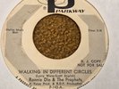 45 RPM Ronnie Dio PARKWAY DJ 143 Walking in Different Circles VG
