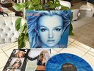 Britney Spears In The Zone LP Clear W/ Blue Splatter Vinyl RARE  NM/EX+ Gorgeous
