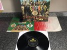 LP THE BEATLES SGT PEPPERS LONELY HEARTS CLUB BAND UK 1ST PRESS STEREO EX/EX+