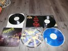 STRYPER  The Yellow And Black Attack  rare BLUE VINYL LP album + More