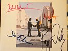 Autographed Cover Pink Floyd Wish You Were Here 1975 12