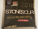 Stone Sour Vinyl  Live In Reno Autographed Set List, Numbered , Backstage Pass