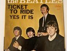 THE BEATLES Pic Sleeve 45 Ticket To Ride / Yes It Is Capitol 5407 HEAR