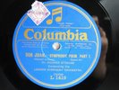 2x 78rpm Strauss Don Juan CONDUCTED BY RICHARD STRAUSS - RARE ACOUSTIC COLUMBIA