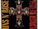 Vtg 1987 GUNS N ROSES Album APPETITE FOR DESTRUCTION Banned Inner VINYL Lp OG NM
