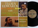 TEDDY EDWARDS/LES MCCANN LTD. It's About Time PACIFIC JAZZ LP r