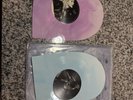 Original RARE Taylor Swift Lover (Live From Paris)  Heart-Shaped Vinyl Pink/Blue