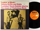 Johnny Griffin & Eddie Lockjaw Davis - Lookin' At Monk LP - Jazzland Mono DG