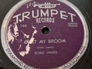 Elmore James.  Dust My Broom.  Trumpet  146.  G+/VG+ PBTL.