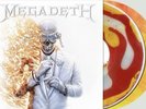 Megadeth Self Titled Red  & Yellow Liquid Filled And Marbled 2xLP Vinyl