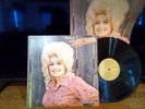THE BEST OF DOLLY PARTON RECORD ALBUM * POSTER * RARE TAN LABEL* NEAR PERFECT