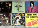 6 X OLD LP RECORDS  SEX PISTOLS  THUNDER THE BLACK CROWES DEF LEPPARD + OTHERS