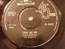 RARE LABEL MISS-PRESS, IRON MAIDEN, THE BEATLES - RUN TO THE HILLS / LOVE ME DO