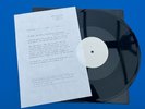 The Smiths That Joke Isn’t Funny Anymore White Label 12” + Press Release Sheet