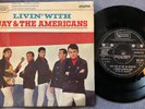 JAY AND THE AMERICANS - LIVIN’ WITH E.P. rare UK 1966 EP / MOD / SOUL / VG++