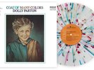 DOLLY PARTON COAT OF MANY COLORS VINYL NEW  LIMITED RAINBOW SPLATTER LP 180 GRAM